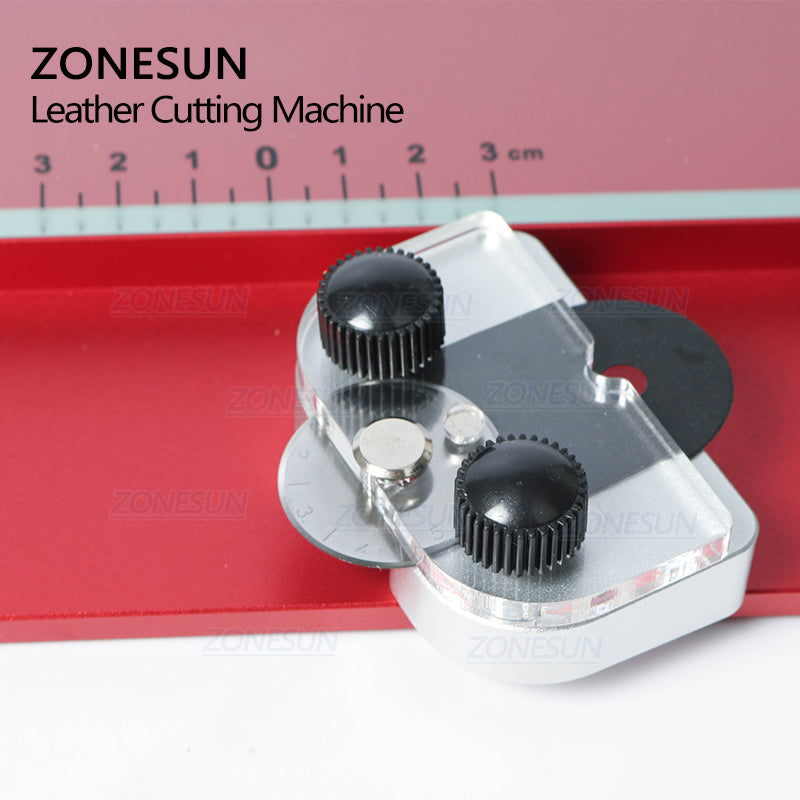 ZONESUN Leather Segment Cutting Device Leather Edge Cutter Section Cutting tool - ZONESUN TECHNOLOGY LIMITED