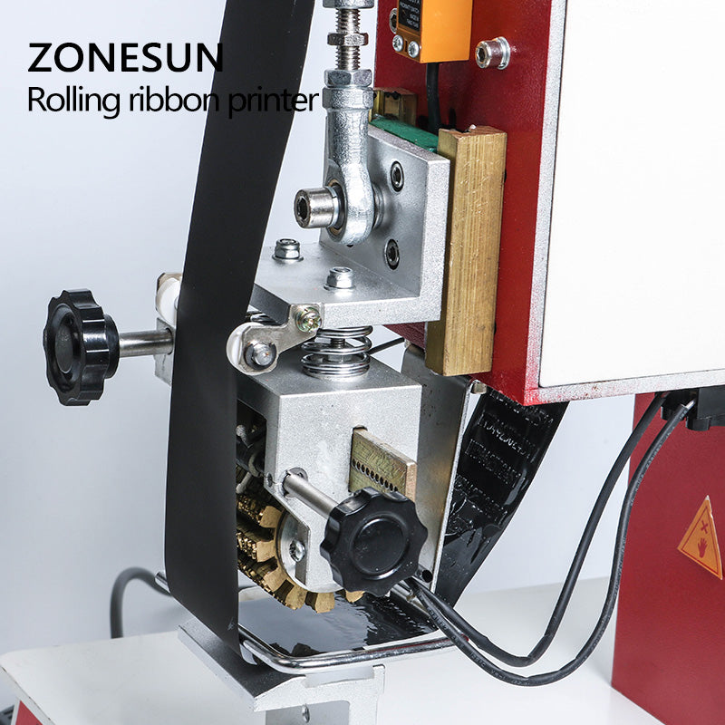 ZONESUN Rolling ribbon printer electric hot thermal printing machine number turning printer expiration code printer date number printer - ZONESUN TECHNOLOGY LIMITED