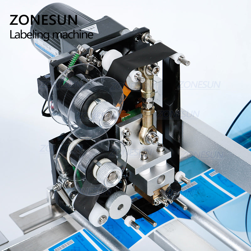 ZONESUN ZS-TB50D Semi Automatic Round Bottle Labeling Machine For Hand