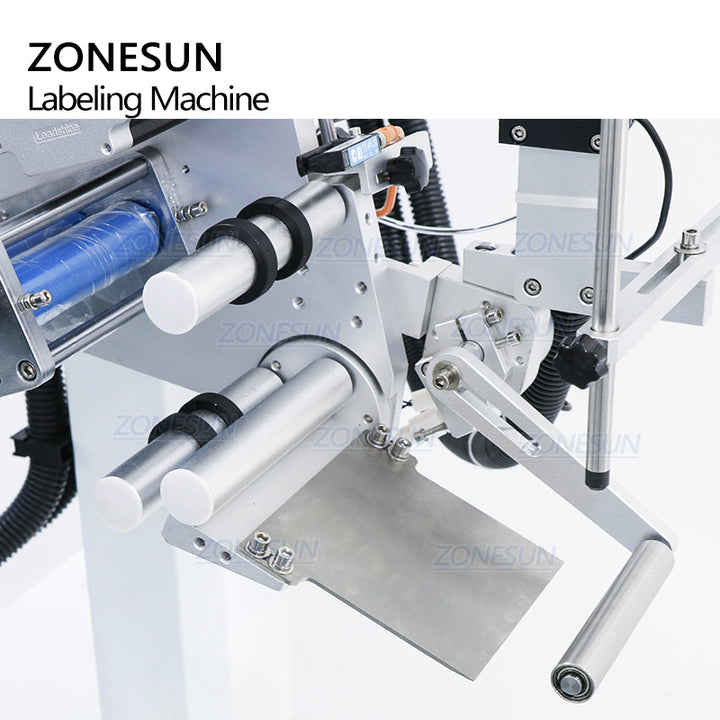 ZS-TB851 Automatic Flat Surface Square Bottle Box Packaging Bags Labeling Machine For Production Line - ZONESUN TECHNOLOGY LIMITED
