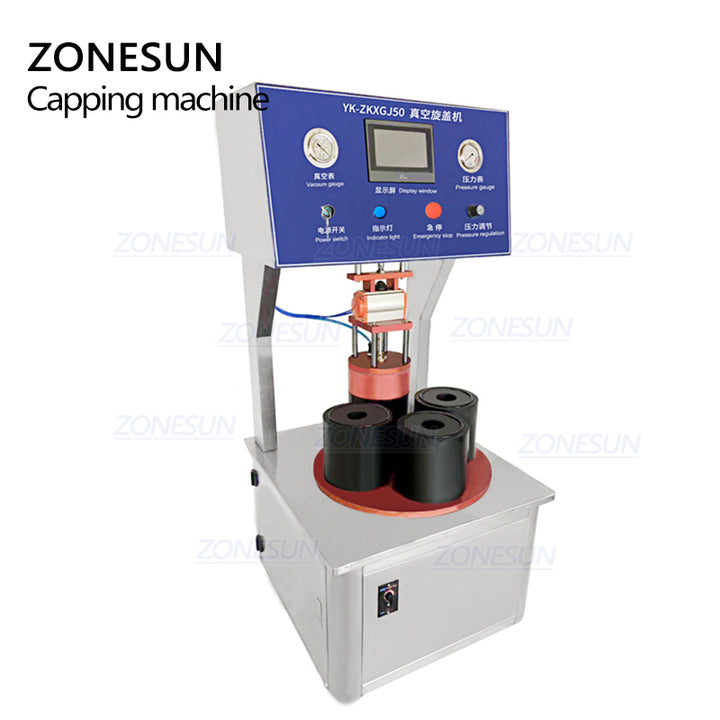 Vacuum Bottle Capping Machine