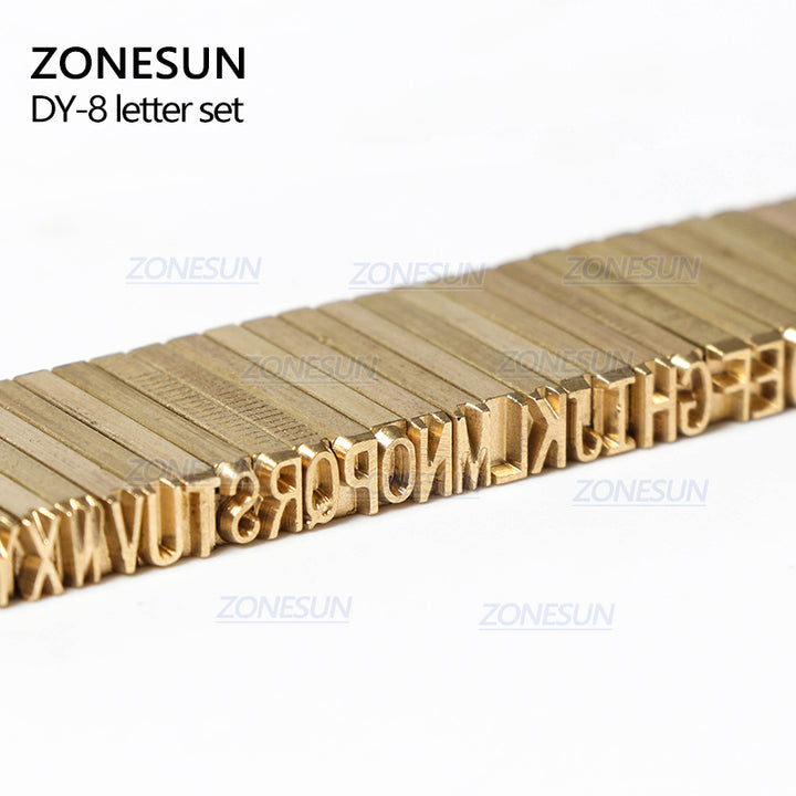 ZONESUN DY-8 letter set number set LT-50D letter set LT-50D number set MT-50 number - ZONESUN TECHNOLOGY LIMITED