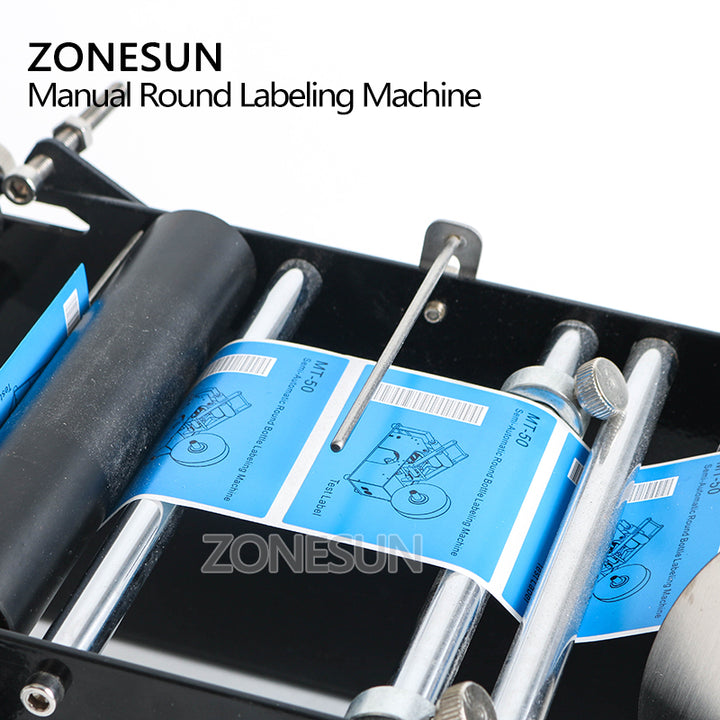 Manual Round Bottle Labeling Machine