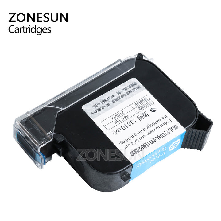 ZONESUN Ink Box For Handheld Intelligent USB QR Code Inkjet Printer Coding Machine - ZONESUN TECHNOLOGY LIMITED