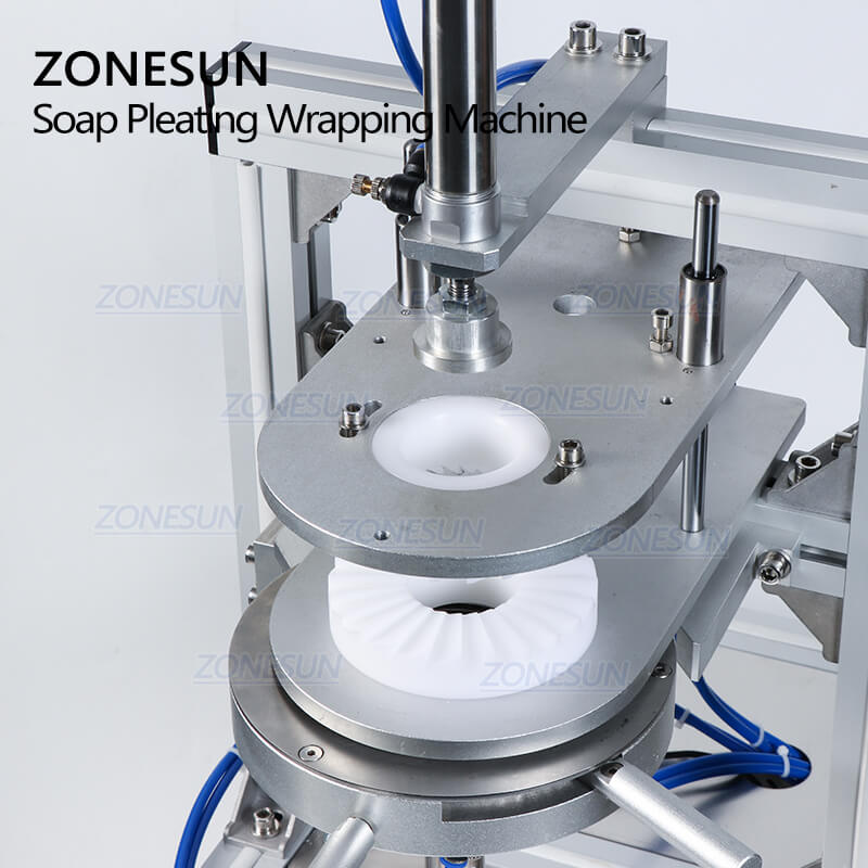 ZONESUN ZS-PK900 Semi Automatic Hotel Soap Pleated Packaging Wrapping