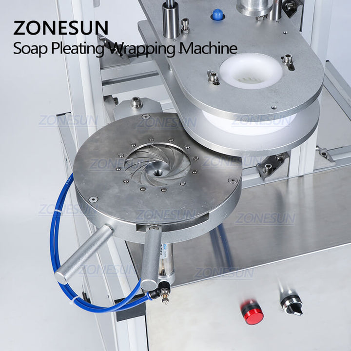 semi-auto soap packaging machine