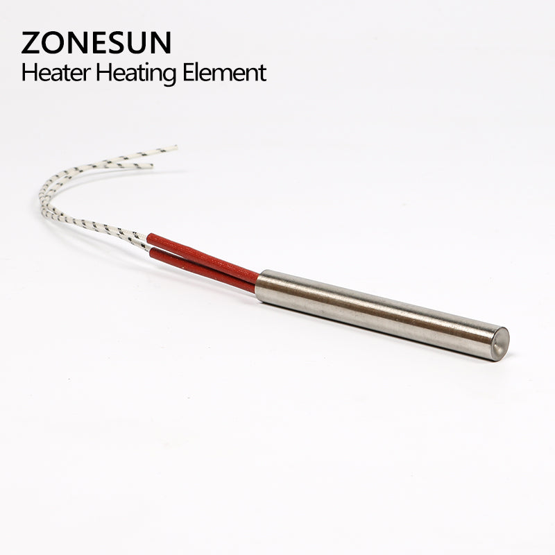 ZONESUN 5pcs diameter 6.8.10.12mm 220V Heating Element Mould Wired Cartridge Heater - ZONESUN TECHNOLOGY LIMITED