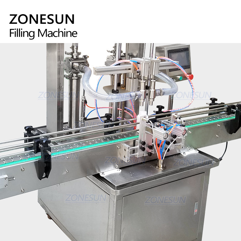 2 nozzles  Automatic Paste Filling Machine