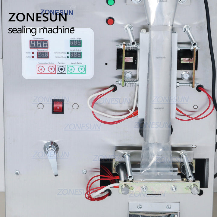 Automatic powder filling sealing machine back seal