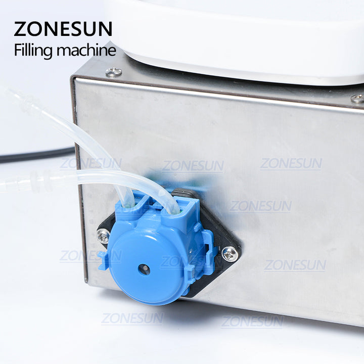 Peristaltic pump of 1-50ml semi-auto weighing liquid filling machine