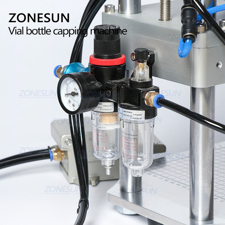 pneumatic vial capping machine