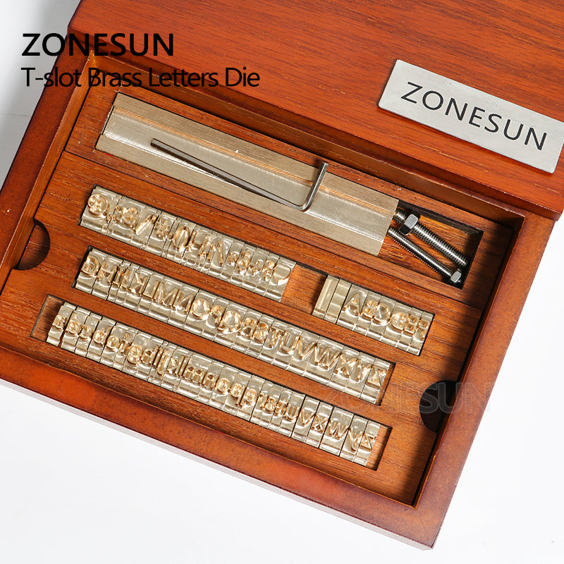 ZONESUN 27PCS Alphabet Set 'A-Z' With '&' Steel Stamping Tool