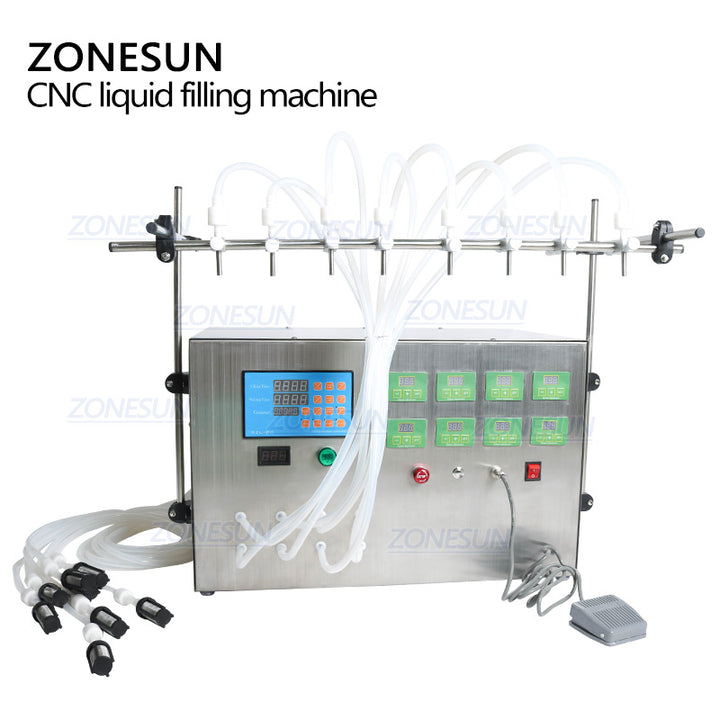 8 head Diaphragm Pump Liquid Filling Machine