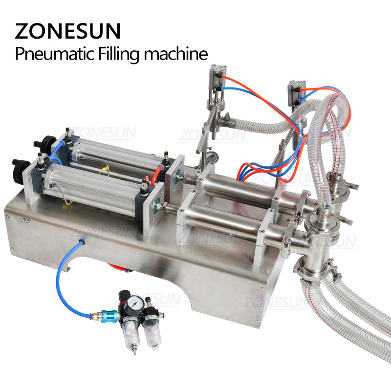 Double heads Pneumatic Liquid Filling Machine