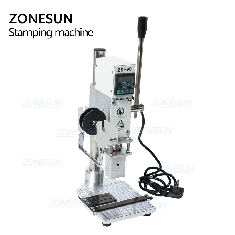 Hot Foil Stamping Machine Embossing Logo Trademark Manual