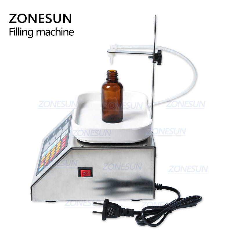 1-50ml semi-auto weighing liquid filling machine