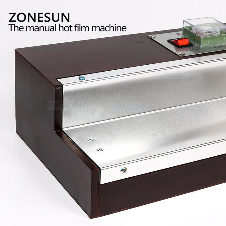 ZONESUN BOPP film heat shrink wrapping machine for perfume box perfume box - ZONESUN TECHNOLOGY LIMITED