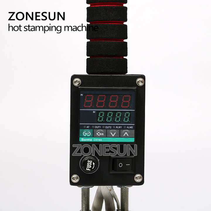 ZONESUN Handheld Hot Foil Stamping Machine For Leather Wood Plastic - ZONESUN TECHNOLOGY LIMITED