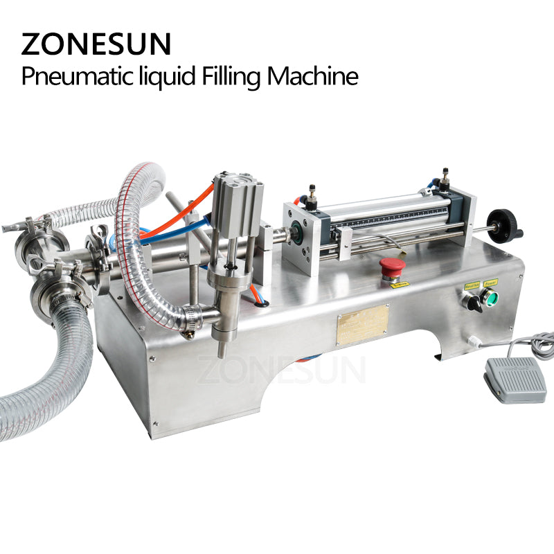 Pneumatic Automatic Liquid Filling Machine 