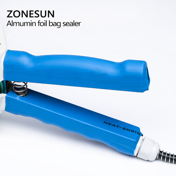 ZONESUN Hand Impulse Sealer Heat Sealing Aluminum Foil Bag Closer Sealer Sealing Machine - ZONESUN TECHNOLOGY LIMITED