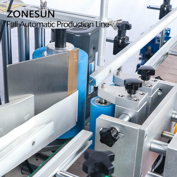 ZS-FAL90 Full Automatic Filling Capping And Labeling Machine