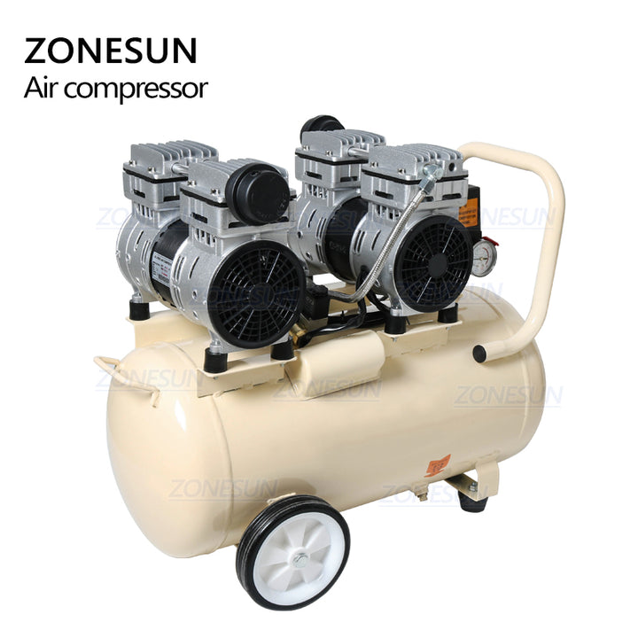 ZONESUN Portable Industrial Factory Silent Air Compressor Machine Piston Type And New Condition Air Compressor Machine - ZONESUN TECHNOLOGY LIMITED