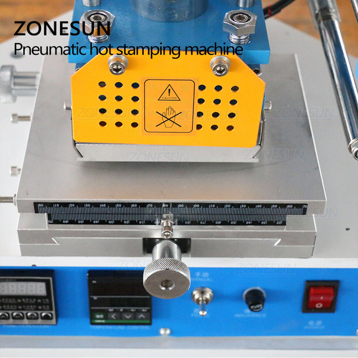 ZONESUN CE certificate Hot Foil Stamping Machines Tipper Machine - ZONESUN TECHNOLOGY LIMITED
