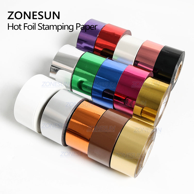 ZONESUN Hot foil Stamping Paper Leather Fabric PU Glitter Decorative Artificial Metal Leather for Sewing Material Leather Skin - ZONESUN TECHNOLOGY LIMITED