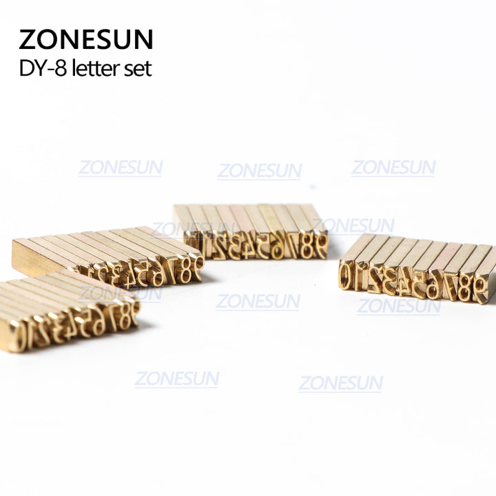 ZONESUN DY-8 letter set number set LT-50D letter set LT-50D number set MT-50 number - ZONESUN TECHNOLOGY LIMITED