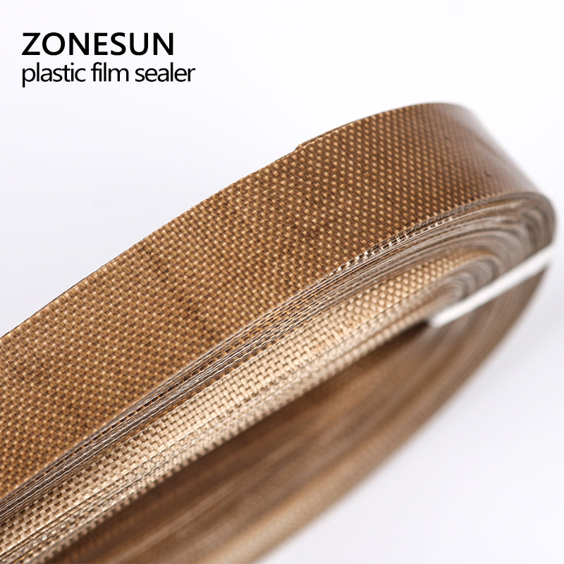 ZONESUN 50pcs/lot Teflon Belt for FR-900 /SF-150 Band Sealer/Plastic Bag Sealing Machine/Plastic Film Sealer - ZONESUN TECHNOLOGY LIMITED
