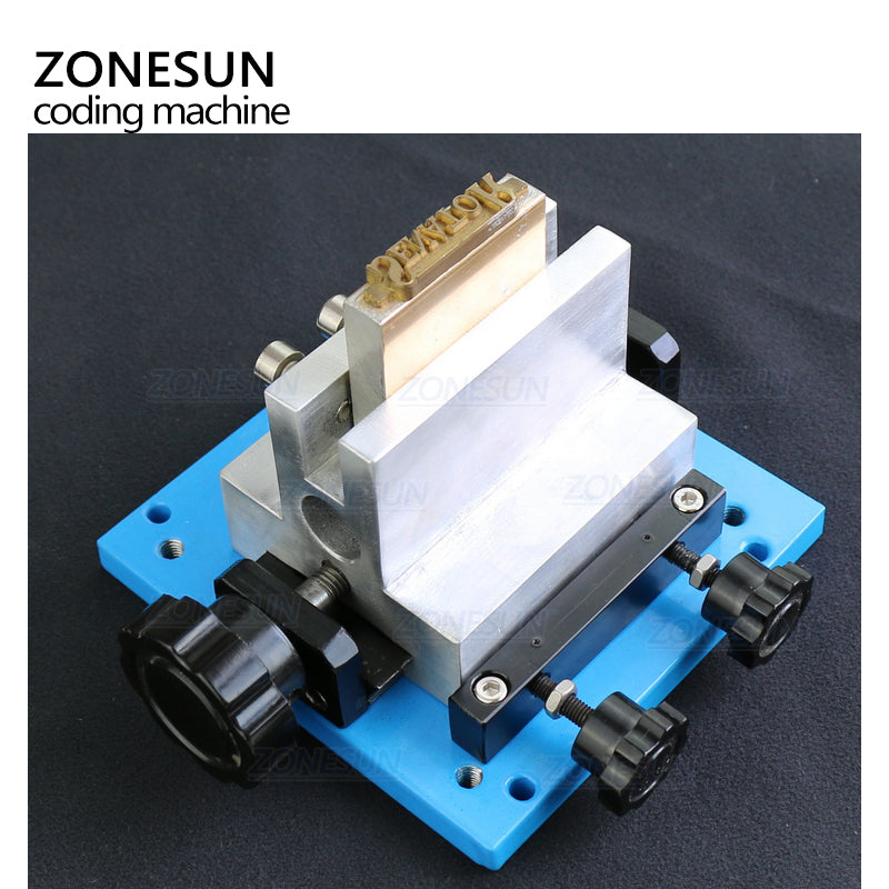 ZONESUN Pneumatic Automatic hot foil Stamping Machine, spectacle case LOGO Creasing machine - ZONESUN TECHNOLOGY LIMITED