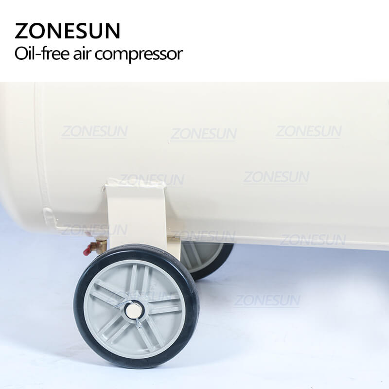 ZONESUN 160L 42Gallon Portable Industrial Factory Silent Air Compressor Machine