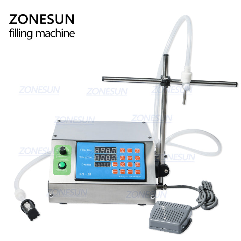 Peristaltic pump liquid filling machine