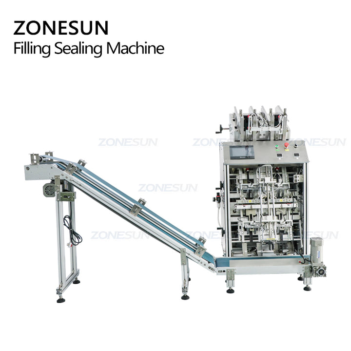 Facial Mask Sheet Filling Sealing Machine