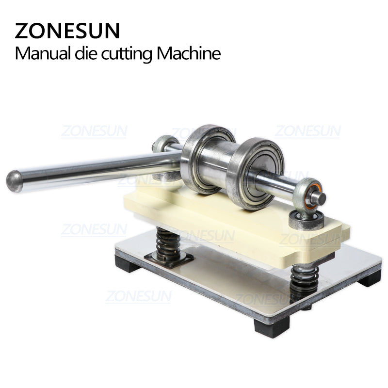 ZONESUN Manual Leather Die Cutting Machine Handmade Earring Die Cuts Pressing Machine For Custom Clicker Die Steel Rule Die - ZONESUN TECHNOLOGY LIMITED