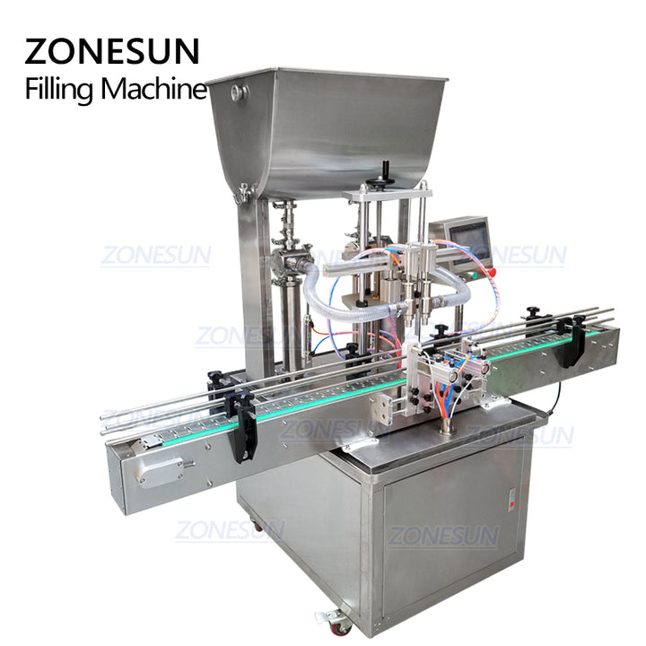 2 nozzles Automatic Paste Filling Machine