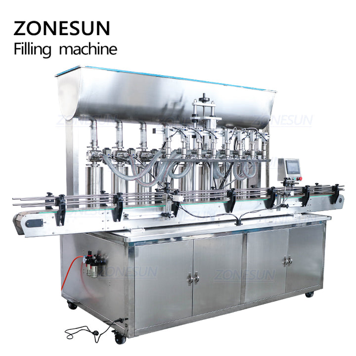 8 Nozzle Automatic Paste Filling Machine