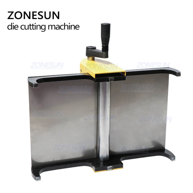 Large Die Cutting Machine Manual Leather Cutting Press Machine for Earring Cutting  Die Photo Paper Steel Rule Die Clicker Die 