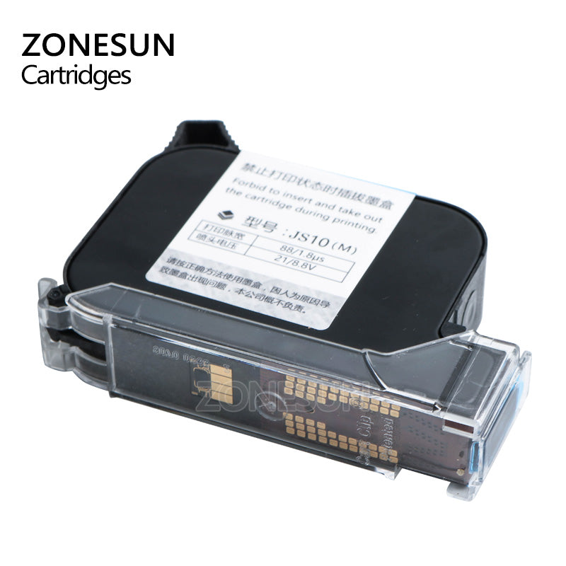Qb Code Ink Cartridge ZONESUN ZS-IC1 Ink Box For Handheld Intelligent USB QR Code Inkjet Pri