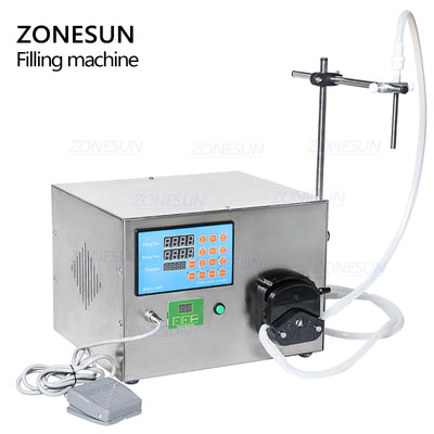Single Nozzle Peristaltic Pump Liquid Filling Machine