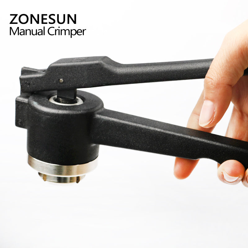 ZONESUN Vial Crimper Manual Hand Crimper for Use For 20mm Crimp Seals