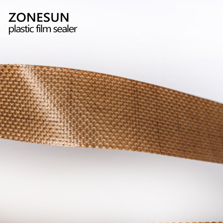 ZONESUN 50pcs/lot Teflon Belt for FR-900 /SF-150 Band Sealer/Plastic Bag Sealing Machine/Plastic Film Sealer - ZONESUN TECHNOLOGY LIMITED