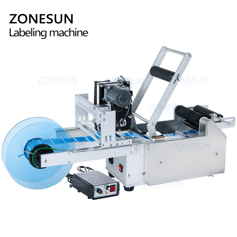 LT-50D Semi Automatic Round Bottle Labeling Machine