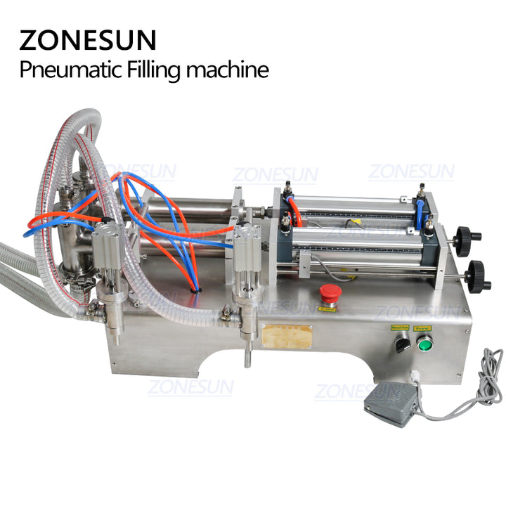 Double heads Pneumatic Liquid Filling Machine