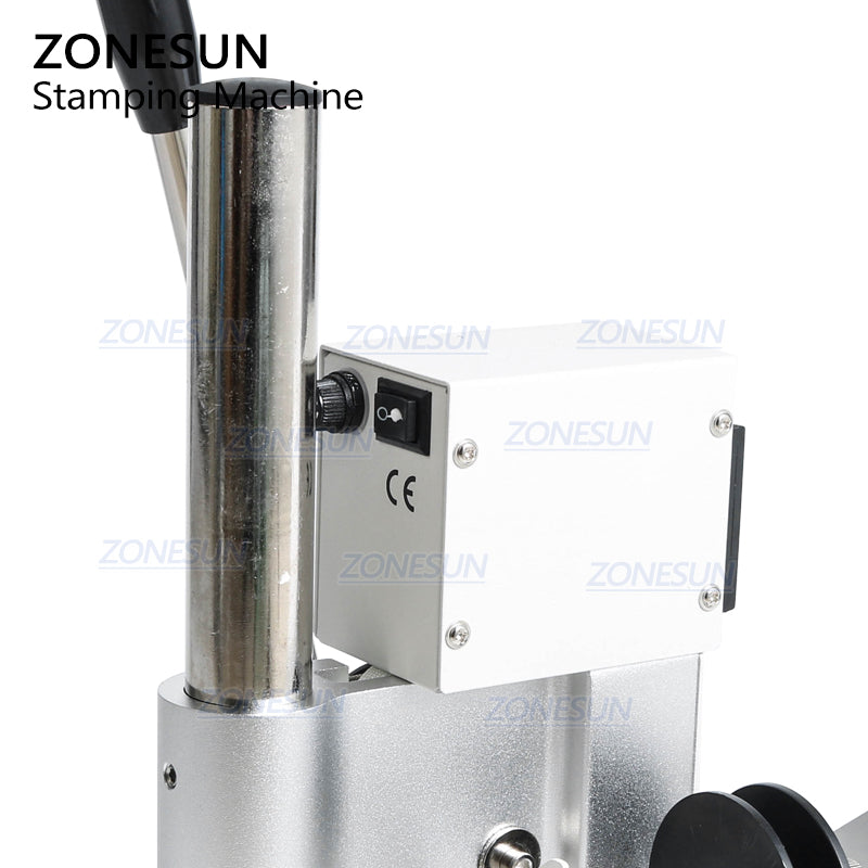 ZONESUN 5*7 8*10 10*13cm Hot Foil Manual Bronzing Machine for PVC