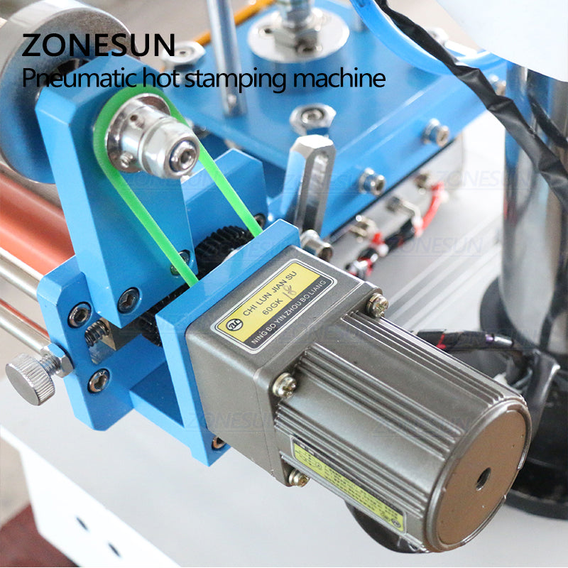 ZONESUN CE certificate Hot Foil Stamping Machines Tipper Machine - ZONESUN TECHNOLOGY LIMITED