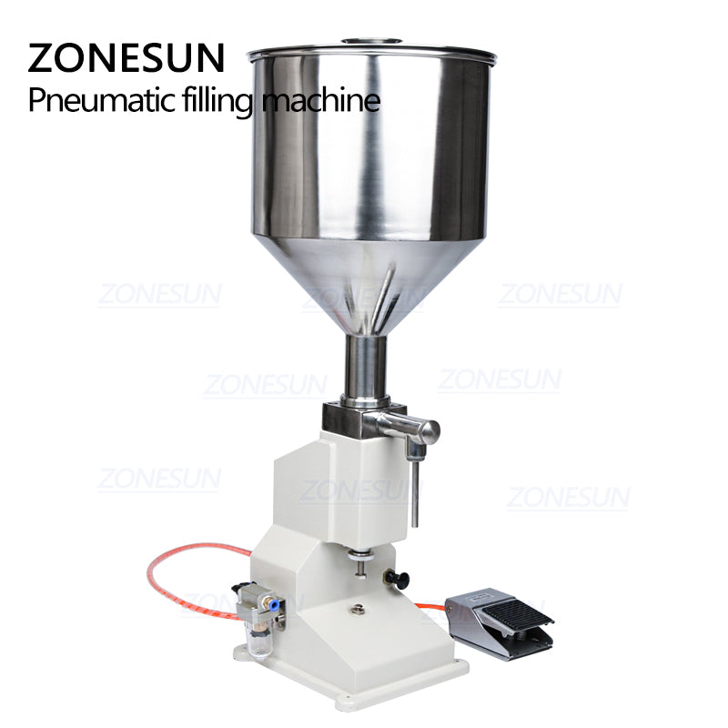 A02 5-50ml Full Pneumatic A02 Manual Filling Machine for