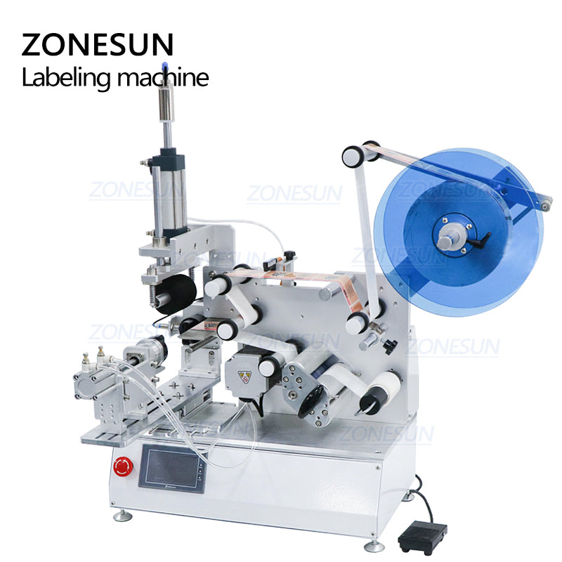 Semi-auto Square Round Bottle Labeling Machine