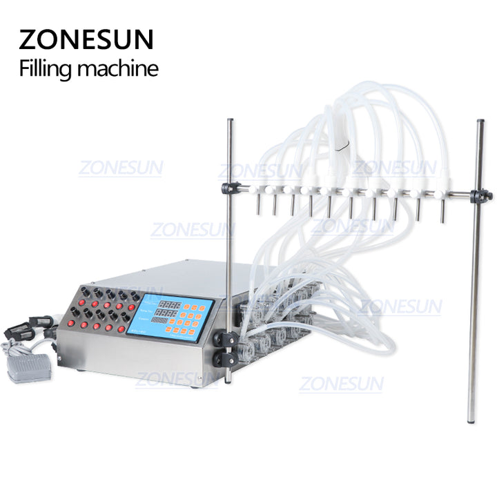 10 Nozzle Peristaltic Pump Filling Machine