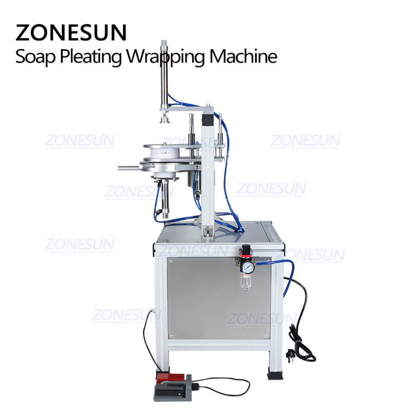 ZONESUN ZS-PK900 Semi Automatic Hotel Soap Pleated Packaging Wrapping